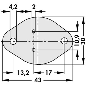 Mica wafer for TO-3