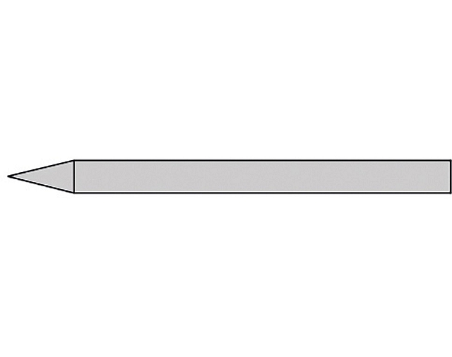 Soldeerstift ø4mm - spits