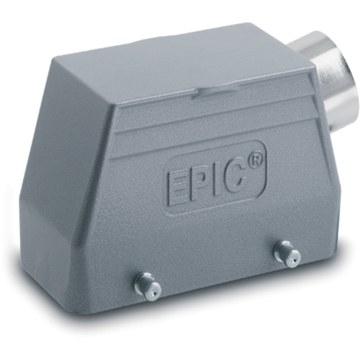 EPIC connector hood angled 10-pole PG16 - IP65