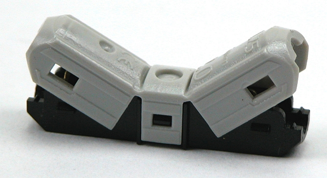 Durchgangklemmverbinder 0,2 - 0,5mm² - 3A