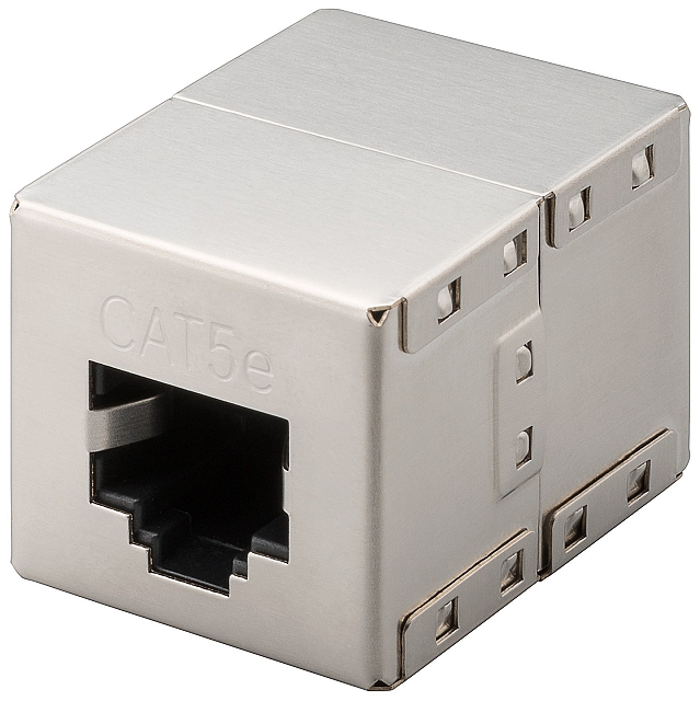 RJ45 Inline koppelstuk Cat5e - female - female