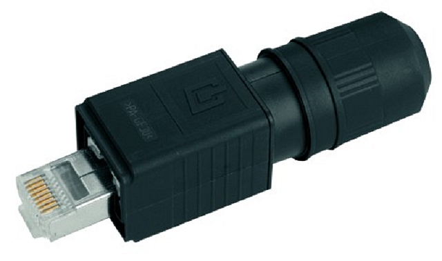 STX IP20 RJ45 plug Cat6a