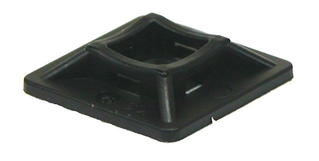 Plakzadel 20x20mm - wit