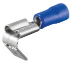 x100 Piggy back disconnector 6,3x0,8mm blue