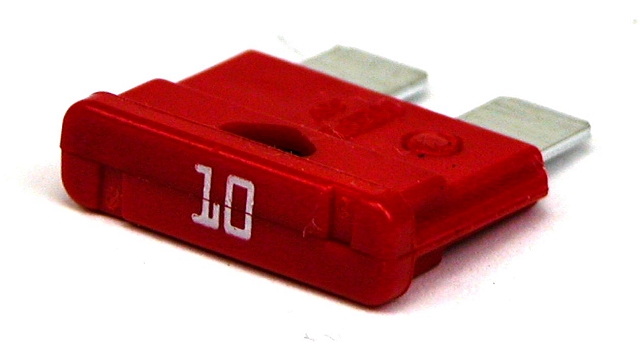 Automotive bladefuse 10A 32V - red