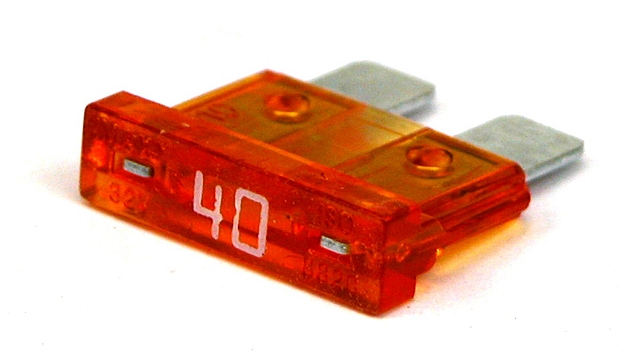 Automotive bladefuse 40A 32V - orange