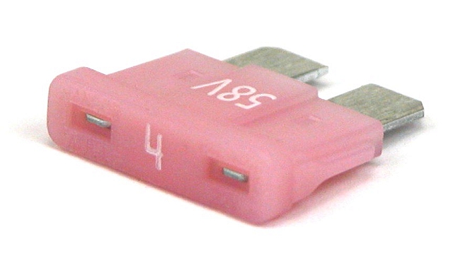 Automotive bladefuse 4A 58V - pink