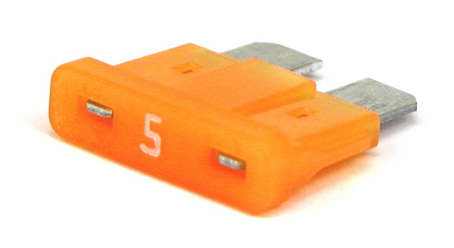 Automotive bladefuse 5A 58V - orange