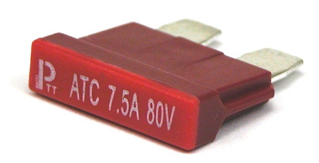 Automotive bladefuse 7,5A 80V