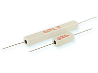 Wirewound resistor 17W 9x9x75mm - 1K