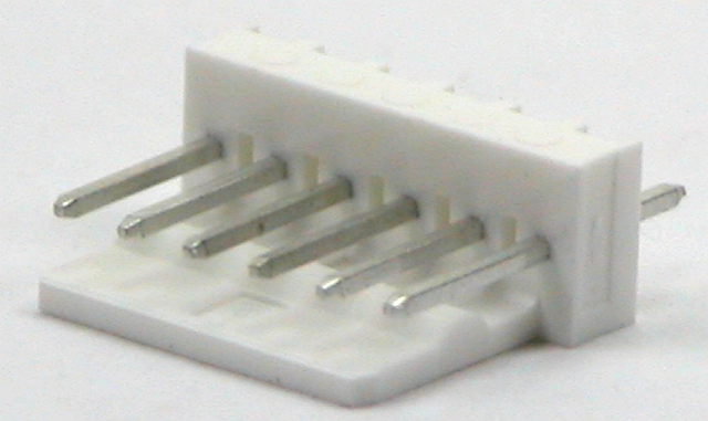 KK 2,54 Header PCB straight 6-pole