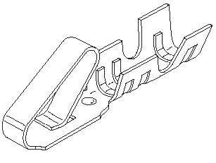 KK 2,54 Terminal female standaard - bulk