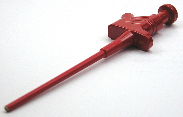 Clamptype Test probe ø4mm red
