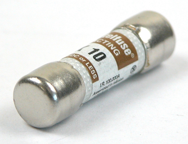 Fuse ø10,3x38mm fast-acting - 30A / 600V ceramic