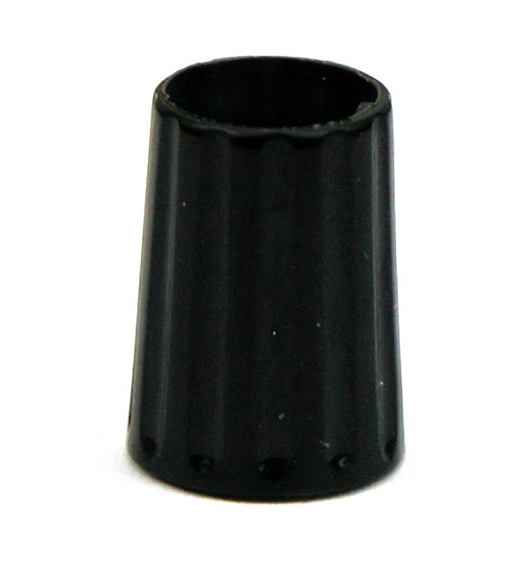 Spantangknop ø10mm 4mm as - zwart