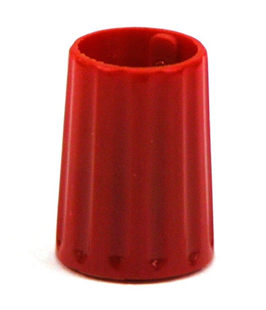 Spantangknop ø10mm 4mm as - rood