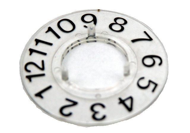 Figure dial for KNP 10B-  1-12