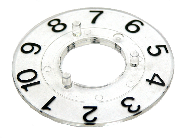Figure dial for KNP 28B- 1-10