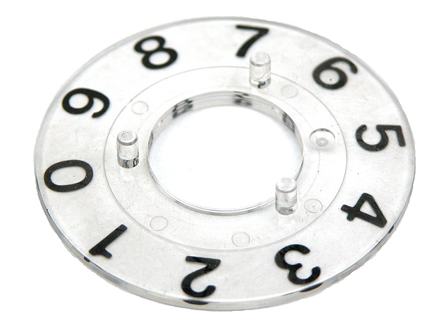 Figure dial for KNP 28B- 0-9