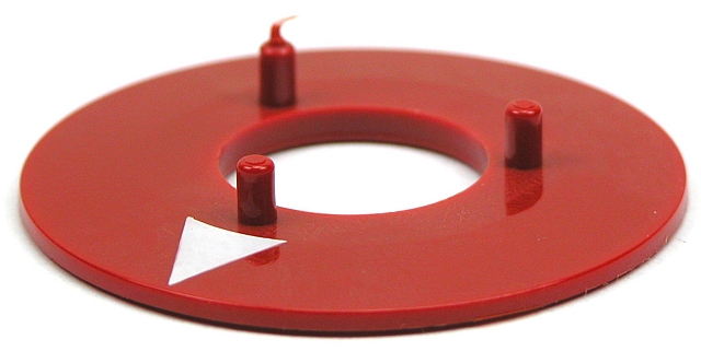 Disk with arrow for KNP28B - red