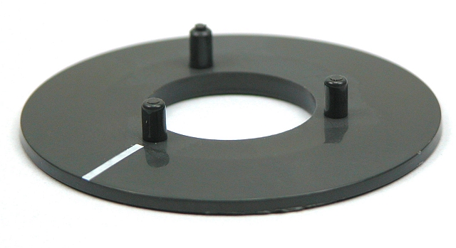 Disk with line for KNP28B - black