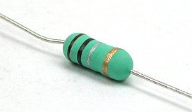 Wirewound resistor 1W ø3,5x10mm 5% - 0,15E