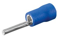 x100 Pinconnector blauw 12mm