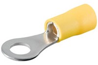 x100 Kabelringschuh 4,0mm gelb