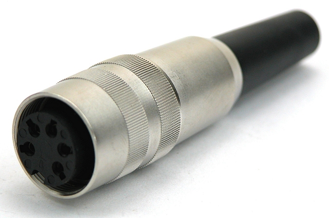 DIN cable receptable screwversion - 12-pole