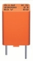 Polypropyleen condensator 6,3x6,3x11mm e=5,08 1% - 6,2nF