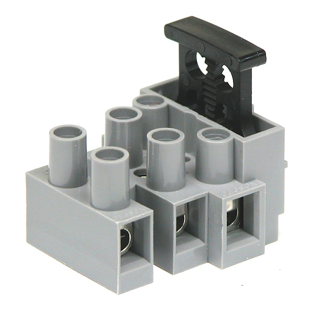 Terminal block with fuseholder 2-pos - UL94-V2