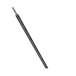 x100m PVC cable 1,5mm² 16AWG ø3,1mm - black