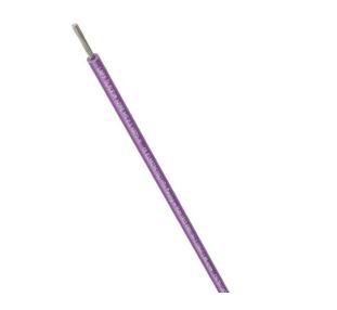 x100m PVC leitung 1,5mm² 16AWG ø3,1mm - lila
