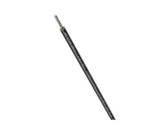 x100m PVC leitung 6,0mm² 10AWG ø4,9mm - schwarz