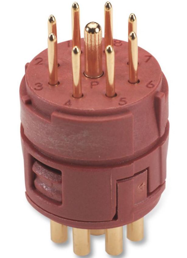 EPIC® SIGNAL M23 inserts 8+1-pin