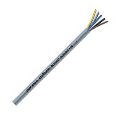 x100m Olflex100 kabel 5x 1,00mm² - ø7,1mm - PVC grau