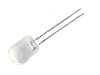 LED 10mm  rood  500-100mcd  40° - transparant