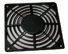 Gril voor 80 x 80mm ventilatoren - kunststof