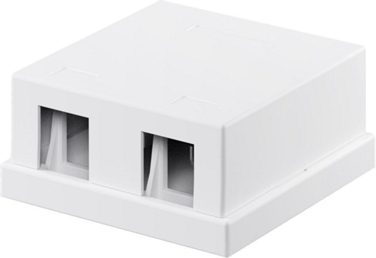 Keystone enclosures for 2-keystones