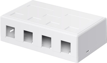 Keystone enclosures for 4-keystones