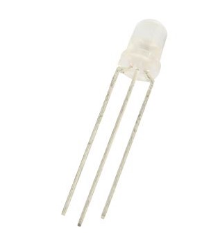 Led 5mm grün/orange 3-anschüsse