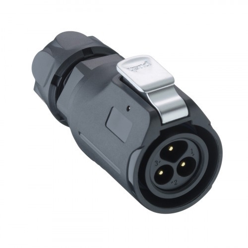 Quiclock Male kabeldeel - size-16 - 4-polig - IP-67