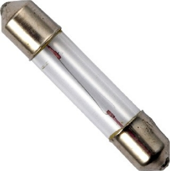Buislampje ø6,0 x 36mm - 12V/250mA