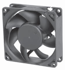 AC Fan 80x80x25mm 67,9 m³/hr 32dBA - 230Vac