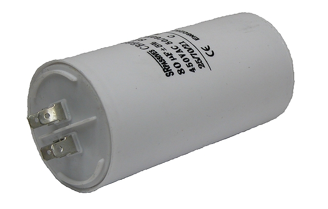 Motorcapacitor 80uF 450V 5% ø58x120mm