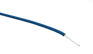 x100m PVC schaltdraht ø0,8mm 900V - blau
