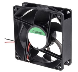 Ventilator 80x80x20mm 24Vdc 61,16m³/uur 38dBA - vapolager - met F-signaal