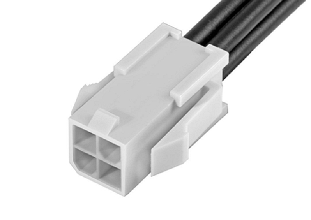 Mini-Fit Jr Male 4-polig kabelassembly - 15cm kabel