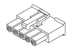 Mini-Fit Jr Female Housing Connector 5-polig V0