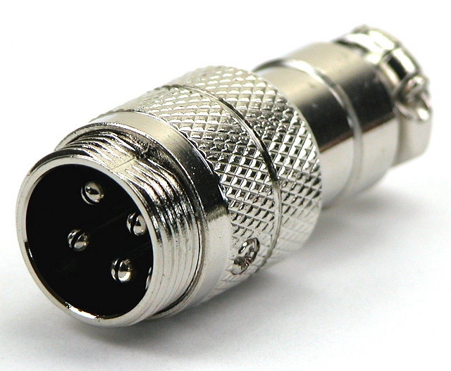 Microphone cableplug 4-pole